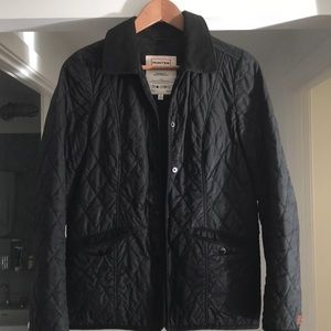 Black quilted Hunter jacket